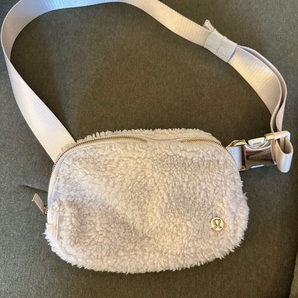 Lululemon Athletica Cream Crossbody Bag
